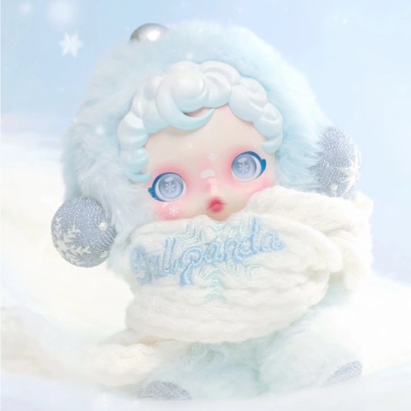 POP MART Accessories - POPMART SKULLPANDA Winter Symphony Series - Song Of Snow (US-UPC Apply)AUTHENTIC